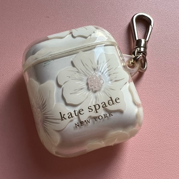 Apple AirPods with Kate Spade case - Picture 2 of 4